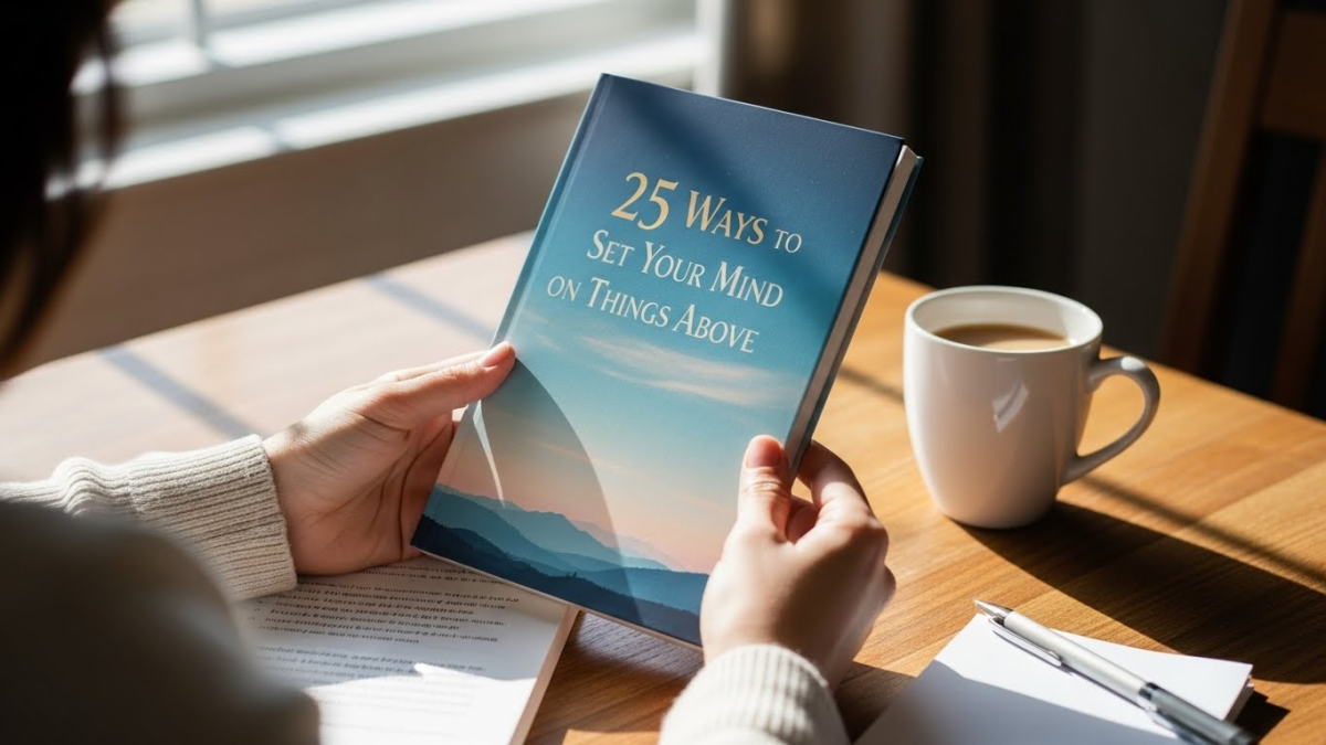 25 Ways to Set Your Mind on Things Above