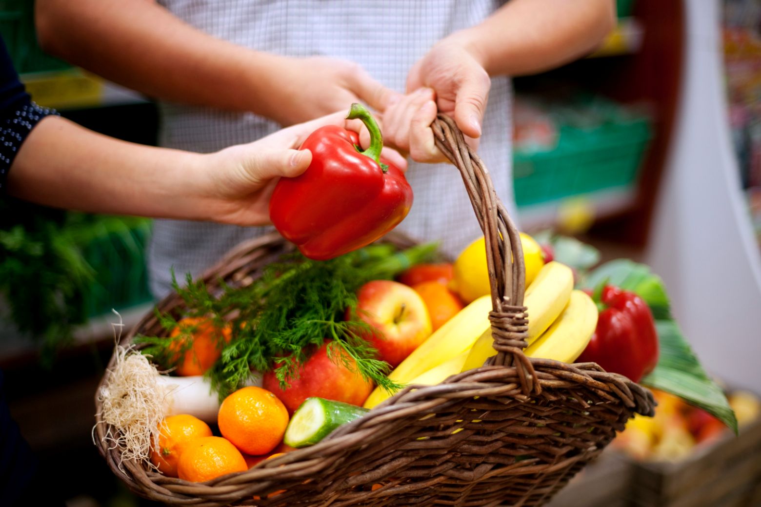 The Christian view on racism is that we are all one under God. A basket holding a good harvest of fruit.